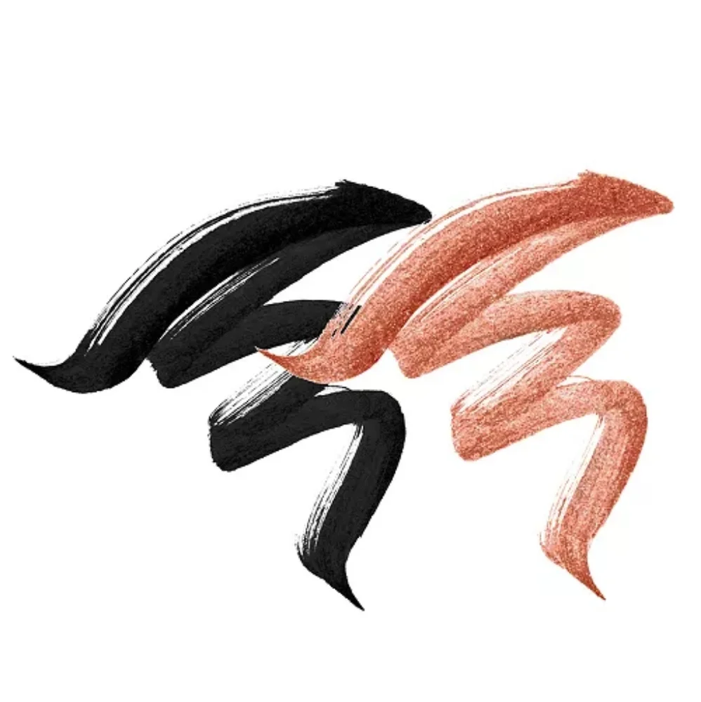 MAI TAI and INTENSE BLACK NIB Stila Stay All Day Dual Ended Liquid Eyeliner